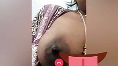 amirtha boob show