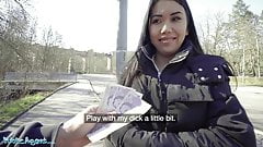 Public Agent, Asian Alina Crystall gets fucked in abandoned building