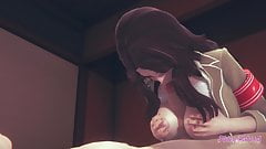 Attack on Titans Hentai – Pieck Finger boobjob & Fucked