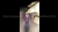 Indian Sexy Lady squirting with her wet pussy