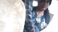 Mallu Aunty in Car with Boyfriend