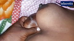 Navel and boobs play closeup sex